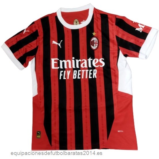 Nuevo Tailandia 1ª Camiseta AC Milan 24/25 Rojo Baratas